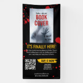 Blutspritzer-Horror-Buchlaunch-Promotion Banner (Vertikal)