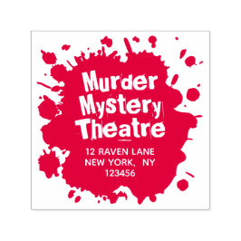 Blutstanzenlot - Halloween-Rücksendeadresse Permastempel