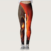 Blutstillender Sensenmann Leggings (Vorderseite)