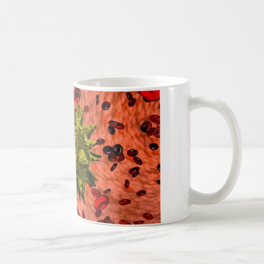 Blutstrom-Virus Kaffeetasse (Rechts)