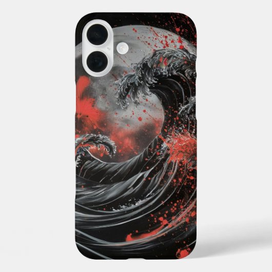 "Bluttide" Case-Mate iPhone Hülle (Rückseite)