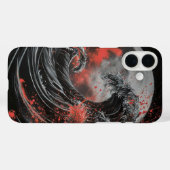"Bluttide" Case-Mate iPhone Hülle (Rückseite (Horizontal))