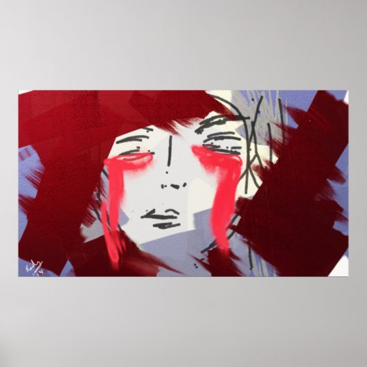 Bluttränen Poster (Vorne)