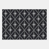 Bluttroth-Muster Geschenkpapier Set (Vorderseite 3)