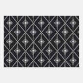 Bluttroth-Muster Geschenkpapier Set (Vorderseite 2)