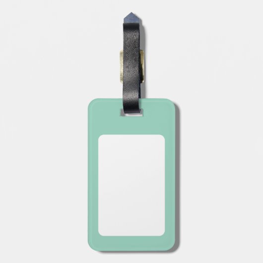 Bluttyp: Pumpkin Gewürz-Gepäckmarke Gepäckanhänger (Rückseite vertikal)