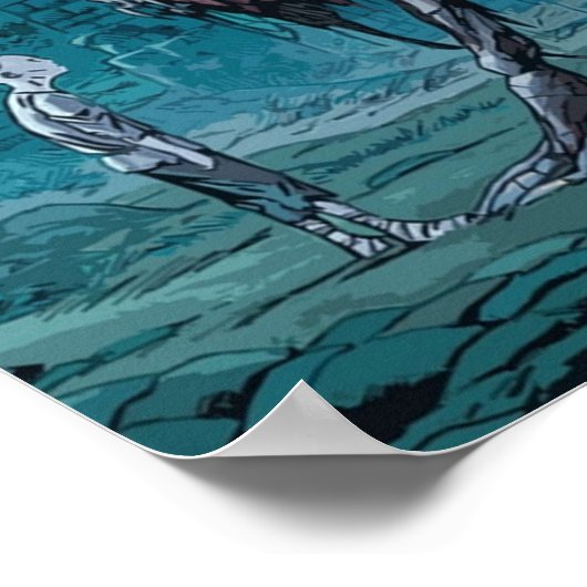 blutüberzogen poster (Ecke)