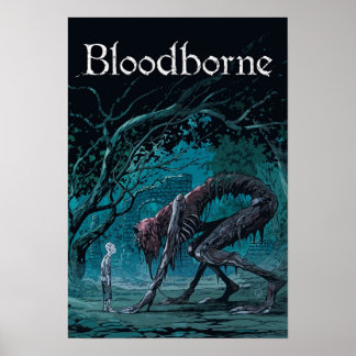 blutüberzogen poster