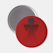 Blutung Angel Magnet (Vorderseite/Rückseite)