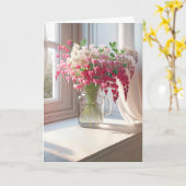 Blutung der Herzen in Mason Jar Karte (Gelbe Blume)