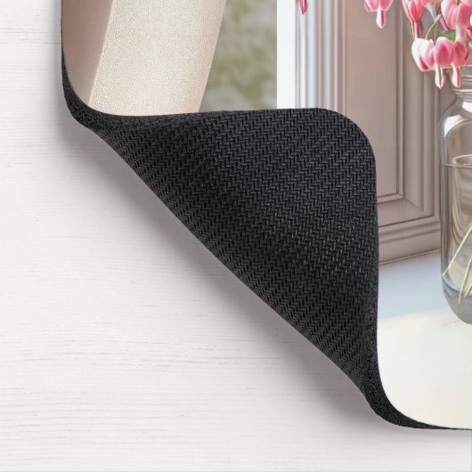 Blutung der Herzen in Mason Jar Mousepad (Ecke)