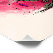 Blutung Herz Fairy Poster (Ecke)