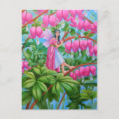 Blutung Herz Fairy Postkarte (Vorderseite)