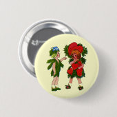 Blutung - Herz & Live-Forever Button (Vorne & Hinten)