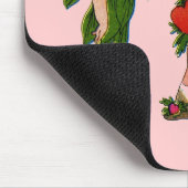 Blutung - Herz & Live-Forever Mousepad (Ecke)