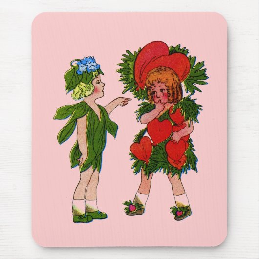 Blutung - Herz & Live-Forever Mousepad (Vorne)