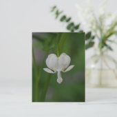 Blutung Herz Postkarte (Stehend Vorderseite)