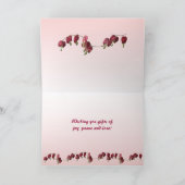 Blutung Herzen Geburtstag Karte (Innenseite)