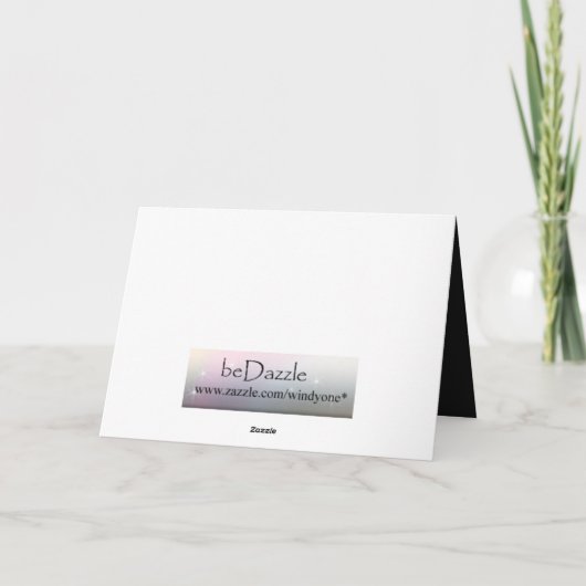 Blutung Herzgraue Karte (Rückseite)