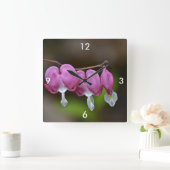 Blutung Herzklappen Quadratische Wanduhr (Zuhause)