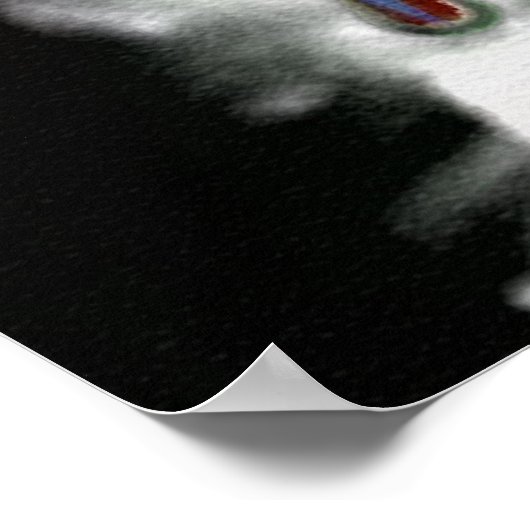 Blutung Herzklopfen Poster (Ecke)