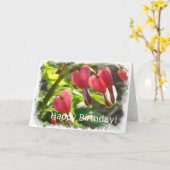 Blutungen am Geburtstag Karte (Gelbe Blume)