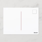 Blutungen Herz Botanische Flora Fotografisch Postkarte (Rückseite)