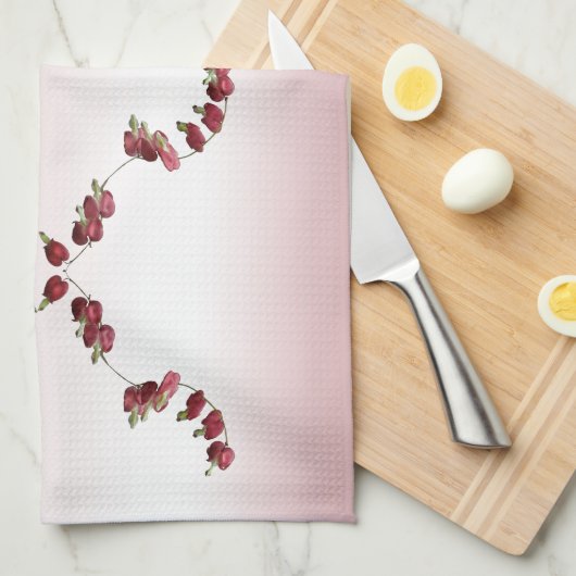 Blutungen Herz Handtuch (Viertel Falte)