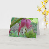 Blutungen Herz Karte (Gelbe Blume)