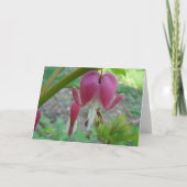 Blutungen Herz Karte (Vorderseite)