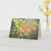 Blutungen Herz Karte (Gelbe Blume)