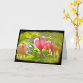 Blutungen Herz Karte (Gelbe Blume)