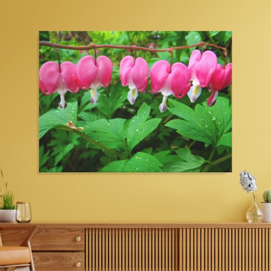 Blutungen Herz Leinwanddruck (Insitu (Wohnzimmer))