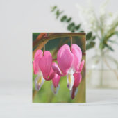 Blutungen Herz Postkarte (Stehend Vorderseite)