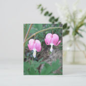 Blutungen Herzen Postkarte (Stehend Vorderseite)