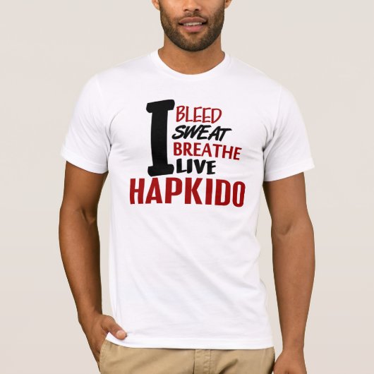 Blutungs-Schweiß HAPKIDO 1,1 T-Shirt (Vorderseite)