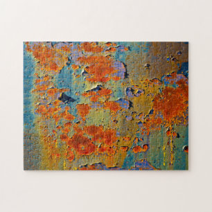 Blutungsfarben 100 Jahre Rost und Farbe Puzzle