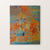 Blutungsfarben 100 Jahre Rost und Farbe Puzzle (Vertikal)