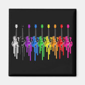 Blutungsgitarren Magnet (Vorne)