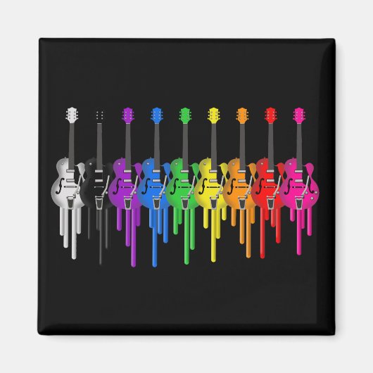 Blutungsgitarren Magnet (Vorne)