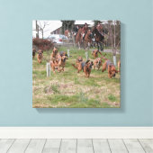 Blutvergießen Leinwanddruck (Insitu (Holzboden))