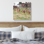 Blutvergießen Leinwanddruck (Insitu (Schlafzimmer))