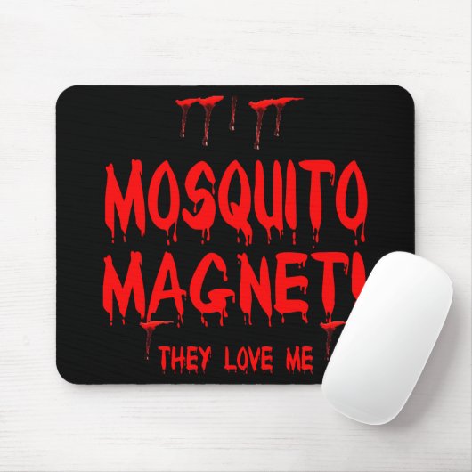 Blutvergießen Moskito Magnet sie Liebe mir Mousepad (Mit Mouse)