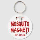 Blutvergießen Moskito Magnet sie Liebe mir Schlüsselanhänger (Rückseite)