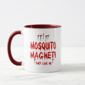 Blutvergießen Moskito Magnet sie Liebe mir Tasse (Links)