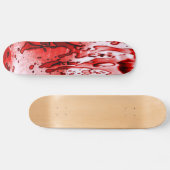 Blutvergießender Spritzer Skateboard (Horizontal)