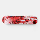 Blutvergießender Spritzer Skateboard (Horizontal)