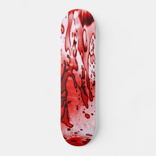 Blutvergießender Spritzer Skateboard (Vorderseite)