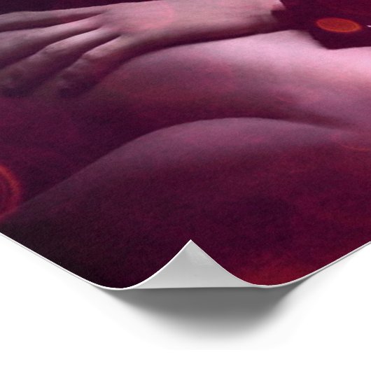 Blutvergiftung Poster (Ecke)