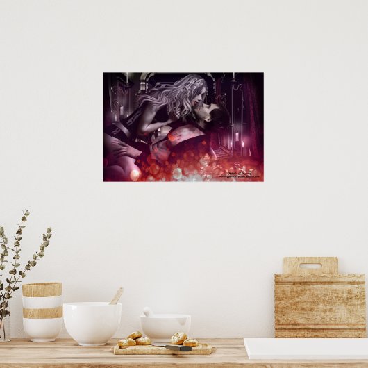 Blutvergiftung Poster (Küche)